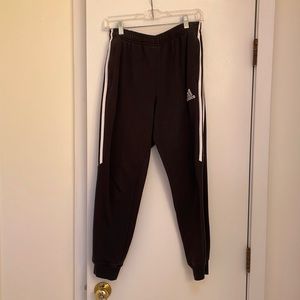 Classic adidas climalite black sweatpants